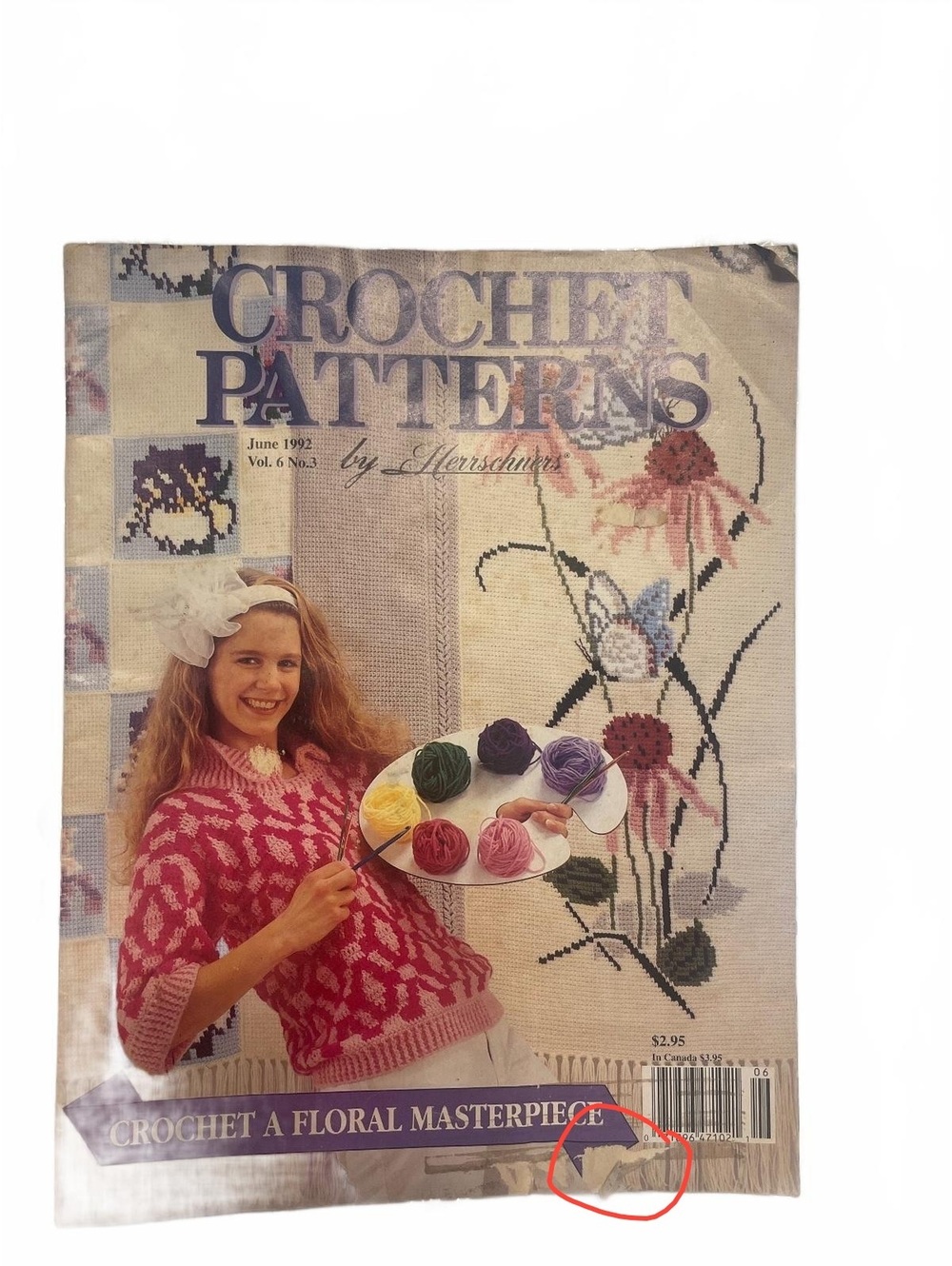 READ Vintage 1992 Crochet Patterns Magazine June 1992 Vol. 6 No. 3